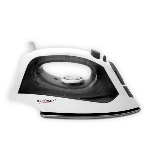 Touchmate Steam Iron With Ultra Glide Sole Plate - Black (TM-STI202B)