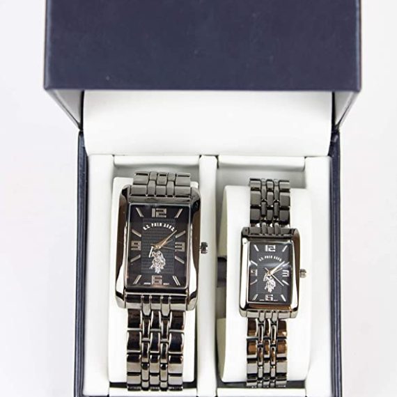 U.S Polo Assn. Analog Couple Watch Set For Him and Her (USC-7962)