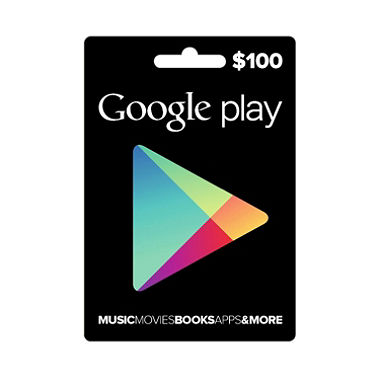 USA Google Play Gift Cards $100 (Instant E-mail Delivery)