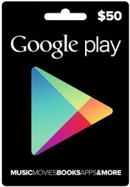 USA Google Play Gift Cards $50 (Instant E-mail Delivery)