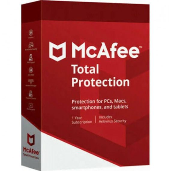 McAfee Total Protection - PC / MAC / ANDROID / IOS McAfee