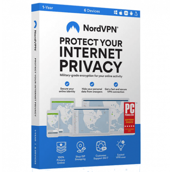 NordVPN 2024 - PC / MAC / LINUX / ANDROID / IOS VPN