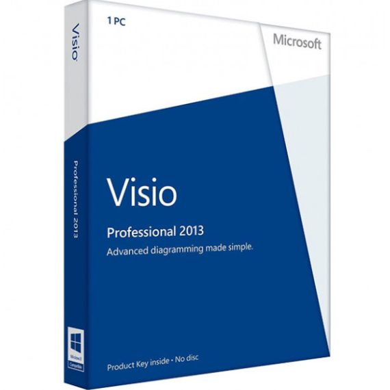 Visio 2013 Professional - Product Key Microsoft Visio