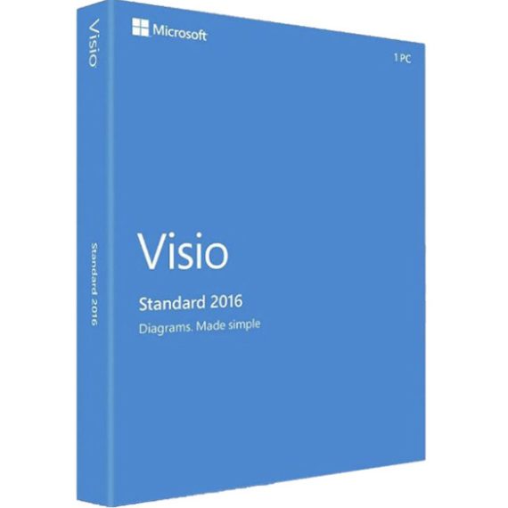 Visio 2016 Standard - Product Key Microsoft Visio