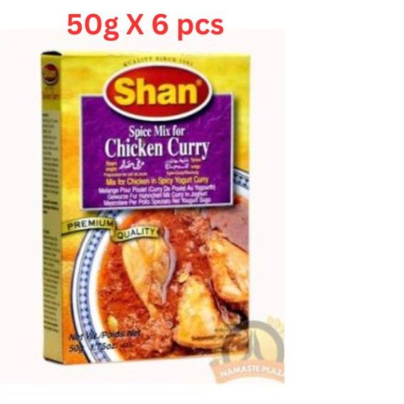 Shan Chicken Curry Mix Masala - 50 g x 6