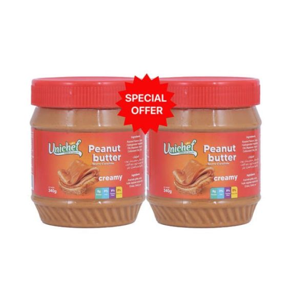 Unichef Peanut Butter Creamy 2 x 340gm Promo Pack