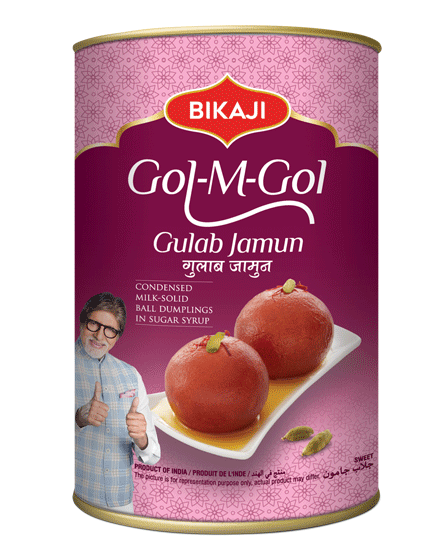 Bikaji Gulab Jamun Gol M Gol 1kg