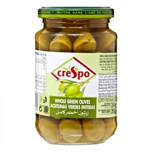 Crespo Whole Green Olives 200GM