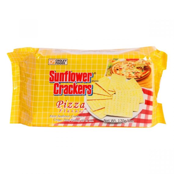 Croley Foods Sunflower Crackers Pizza Flavor 170g