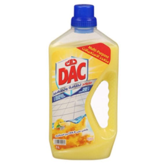 DAC Disinfectant Lemon 1Ltr