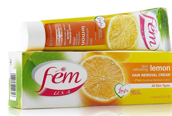 Fem Hair Remover Cream Lemon Flower 120gm