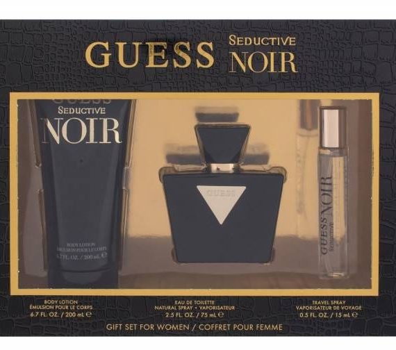 GUESS SEDUCTIVE NOIR [L] 75ML+B/L+MINI (UAE Delivery Only)