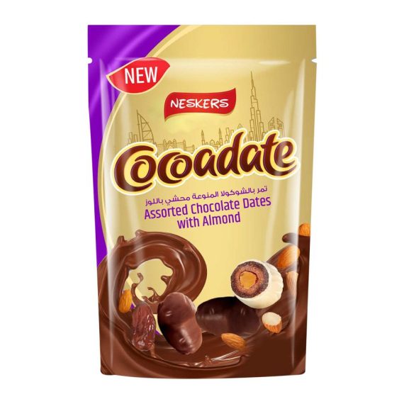 Neskers Assorted Chocolate Date With Almond 300g