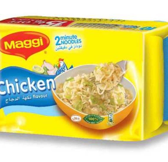 Nestle Maggi 2 Minutes Chicken Noodles 77gm (Pack of 5)