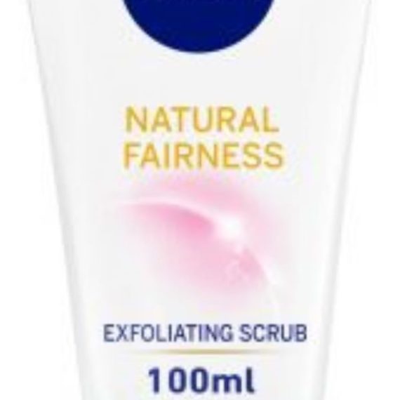 Nivea Natural Fairness Exfoliating Scrub 100Ml