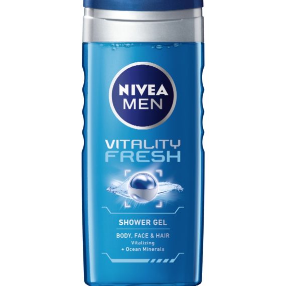 Nivea Shower Gel For Men Vitality Fresh 250Ml