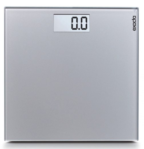 Soehnle Exacta Comfort Digital bathroom scales Weight range 180 kg Silver (63315)